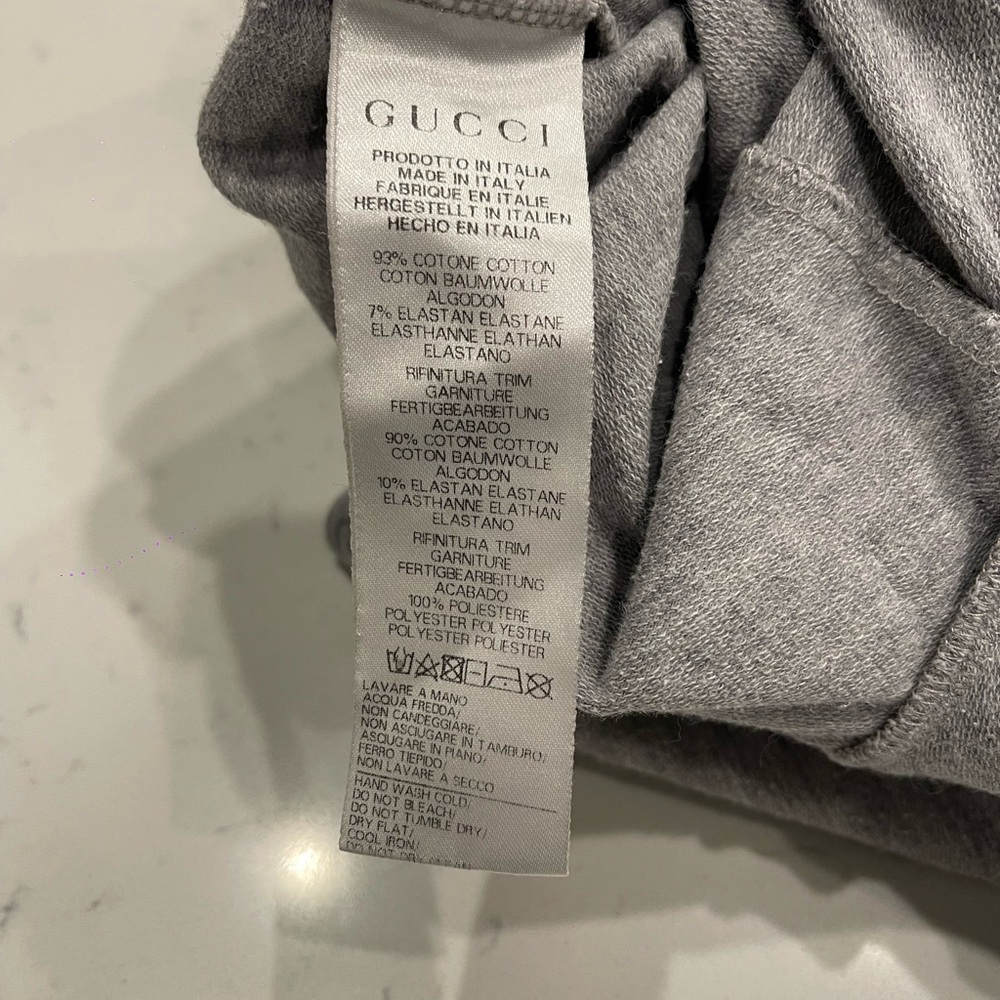 Gucci Kids Gray Sweatpants Size:6 - Picture 6 of 9